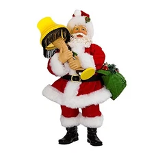 Fabriche A Christmas Story Santa with Lighted Leg Lamp Figurine 10 Inch CS5154