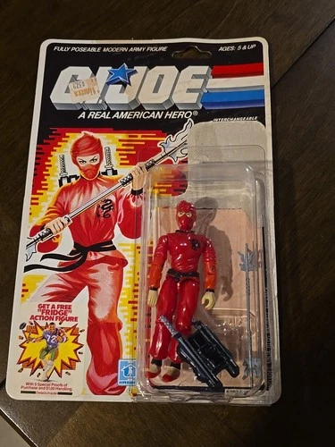 GI Joe JINX V1 100% Complete W/Full Size File  Card 34 Back 1987 Hasbro Vintage