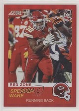 2019 Score Red Zone /20 Spencer Ware #6 0f6