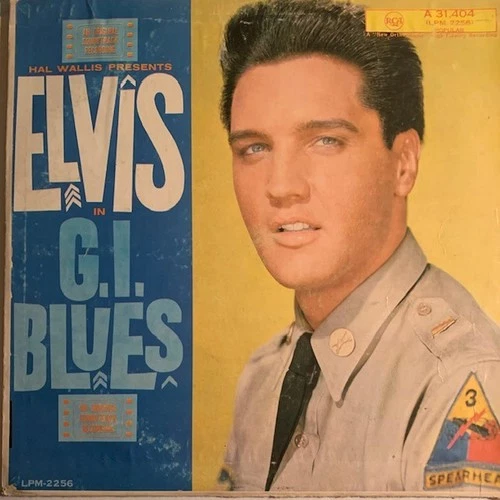 ELVIS PRESLEY-G.I. BLUES, SOUTH AFRICA ORIGINAL BLACK LABEL LP 1ST  PRESSING