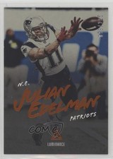 2018 Panini Luminance Orange Luminance 93/225 Julian Edelman #67 0uh2
