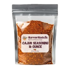 Cajun Seasoning 16oz Resealable Pouch - Authentic Louisiana Flavor for Cooking