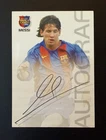 2004 05 Panini Megacracks Barca Campeon Autografo Lionel Messi 89 Catalan Rookie
