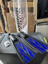 Atomic Aquatics Splitfin Medium Natures Wing Scuba Snorkeling In Original Bag