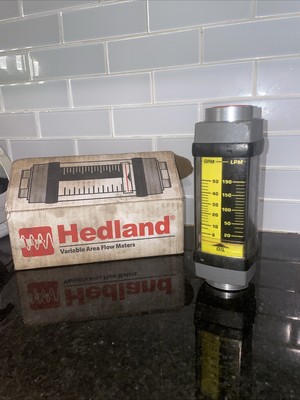 Hedland H760a-050 Flowmeter, Gpm/Lpm 5.0 - 50 / 20-190