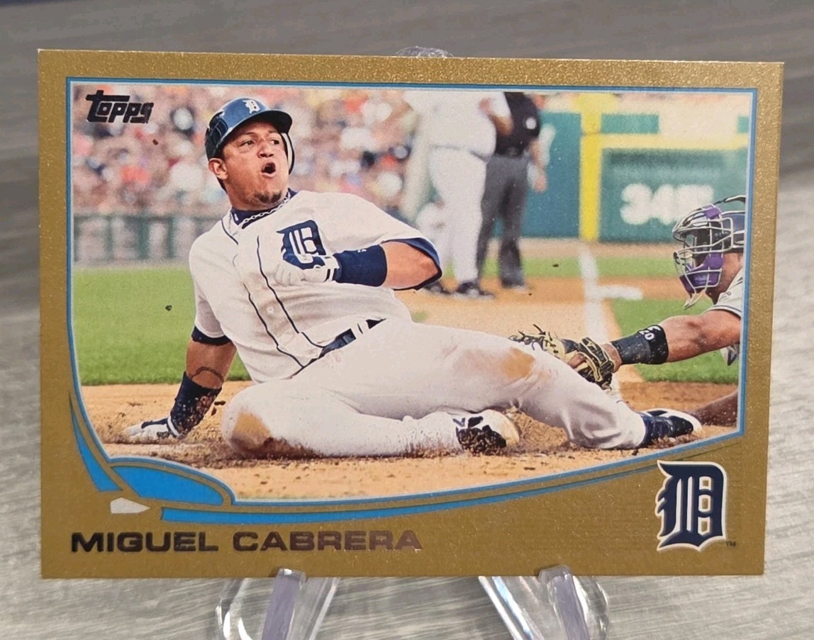 Miguel Cabrera 2013 Topps Series Two Gold /2013 #660 Detroit Tigers
