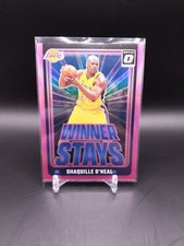 2024-25 Donruss Optic Shaquille O'Neal Winner Stays Pink Refractor /25 Lakers A7