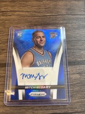2014-15 Panini Prizm - Rookie Autographs Mitch McGary #20 Blue Prizm /449 