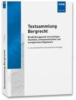 Textsammlung Bergrecht | Vde Verlag Gmbh | Taschenbuch | 509 S. | Deutsch | 2025