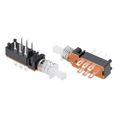 20pcs DPDT 6 Pin 1 Position Push Button Toggle,Self-Locking