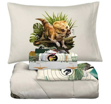 Jurassic World "Rebirth" Kids Reversible Twin Bed Set-T943001325, T943001285
