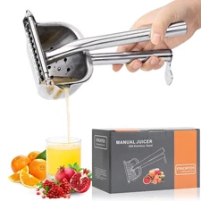 Large Lemon Squeezer 304 Stainless Steel Citrus Juicer Heavy duty Manual