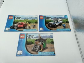 LEGO City 60048 - Police Dog Unit - 100% Complete + Instructions - NO Box