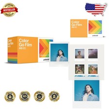 Polaroid Go Instant Camera Film 48 Color Photos White Frame 640