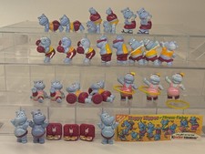 Satz HAPPY HIPPOS IM FITNESSFIEBER 1990 +/- Varianten +/- Zubehör zum aussuchen
