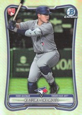 2026 Bowman Kazuma Okamoto #28 Rookie Red RC Logo