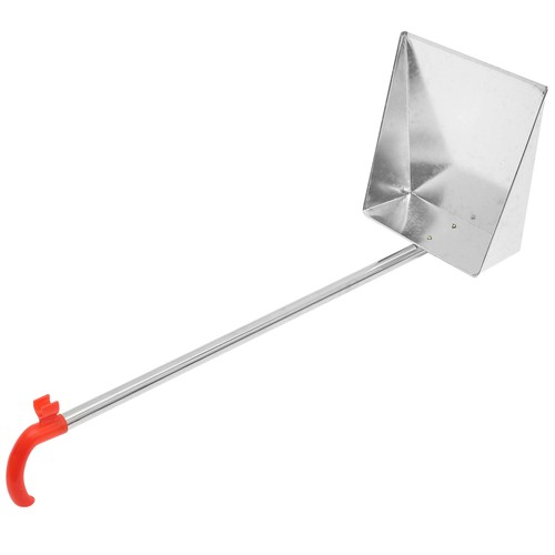 Set 2 Padelle Padella Polvere Secchiello Acciaio Inox Ufficio Casa con Manico Lungo - Foto 2 di 12