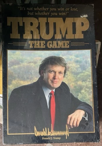 1989 Trump: The Game Factory Sealed NIB Milton Bradley Donald J. Trump Vintage