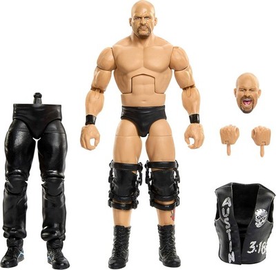 WWE Elite Collection Stone Cold Steve Austin Summer Slam w BAF