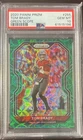 2020 Panini Prizm - Tom Brady #255 Green Scope Prizm /75 PSA 10