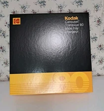 Kodak Carousel Transvue 80 Slide Tray B80T Holds up to 80 35mm Slides OPEN BOX