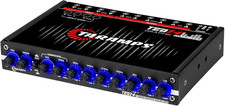 Taramps TEQ 7.4 Stereo 7-Band Graphic Equalizer Car Audio Rca Input/Output, Auxi