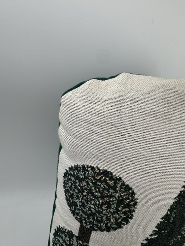 Vintage Garden Topiary Door Stop Weighted Pillow White Green - Picture 2 of 10