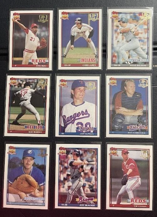 1991 Topps Desert Shield Baseball Cards NM each card is priced in menu ds4 - Image 3 of 4
