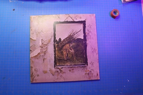 Led Zeppelin IV Vinyl LP 1971 Atlantic SD 7208 Stairway To Heaven Gatefold w/ In