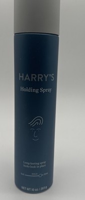 Harry s Holding Spray Long-lasting Spray Locks Look in Place Firm Hold 10 oz NEW