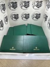 Rolex Porta Garanzia New Model For Card Green Genuine Card Holder