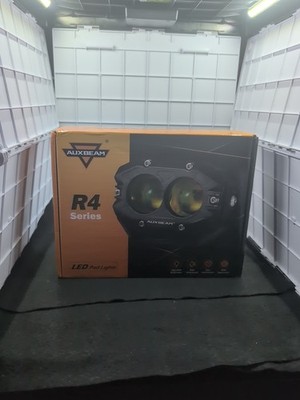 Auxbeam R4 Series 4'' LED Pod Lights (White)- Open Box- New