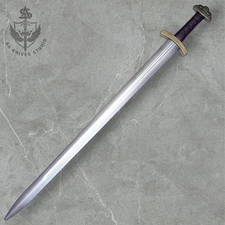 Handcrafted Medieval Sword With Pommel & Guard And Scabbard