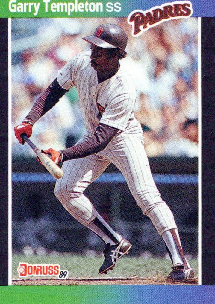 1989 Donruss #483c Garry Templeton