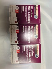3 Nicotine Mini Lozenge Cherry Ice Flavor 4mg 20Ct Walgreens 3PK EX09/2026
