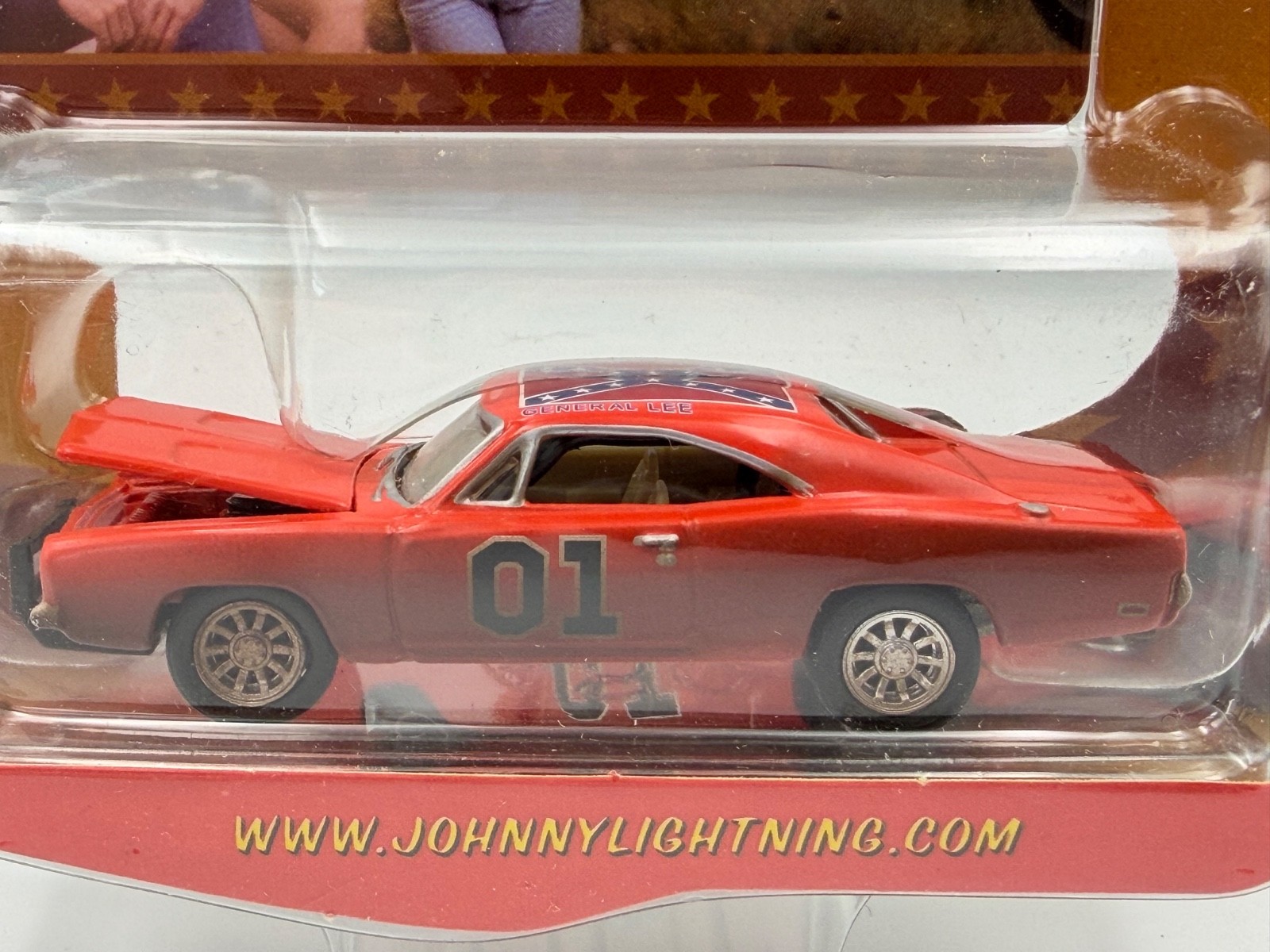 Johnny Lightning Dukes of Hazzard R5 Dirty General Lee Dodge Charger, 1:64, NIB thumbnail 2