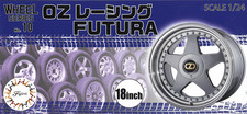 Fujimi 124 Wheels Oz Racing Futura 18 Wheels Tires Set For Plastic Models