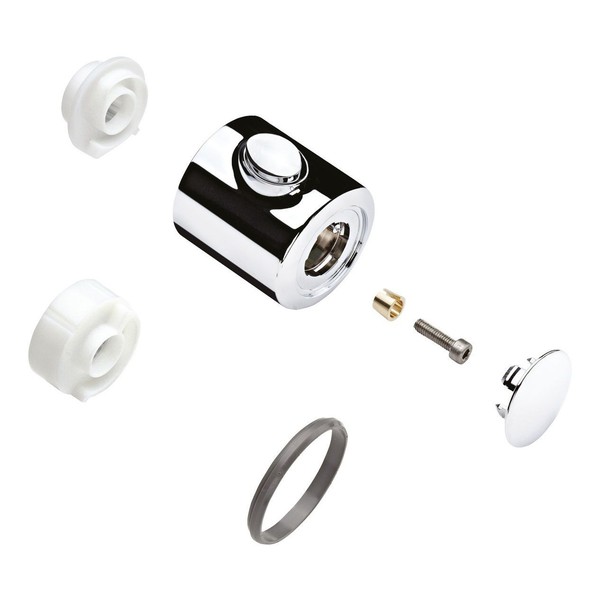 Hansgrohe Griff FüR Ecostat 1001Mm SL Thermostat Aufputz, Chrom, 96618000-image