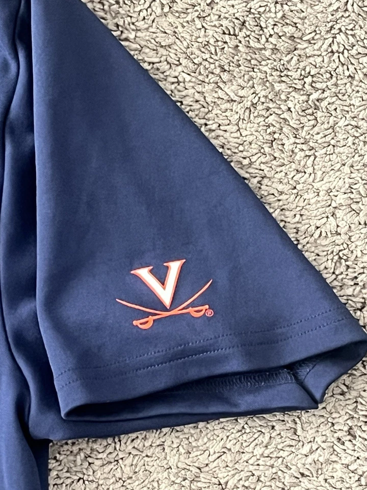 Nike Virginia Cavaliers Team Issued Dri Fit Shirt Men’s Size XL - Image 3 of 4