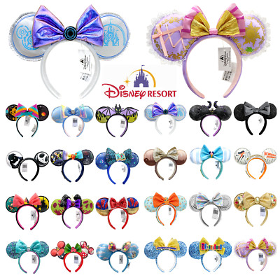 Disney Parks Mickey Magische Paillette Bogen Minnie Maus Ohren Stirnband 2025