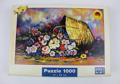 Puzzle Golden Quality Blume Play Now! 1000 Teile 44 x 68 cm