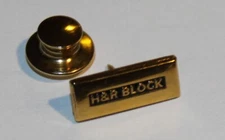 H&R Block Pin Nationwide Tax Prep Co Gold 10K???