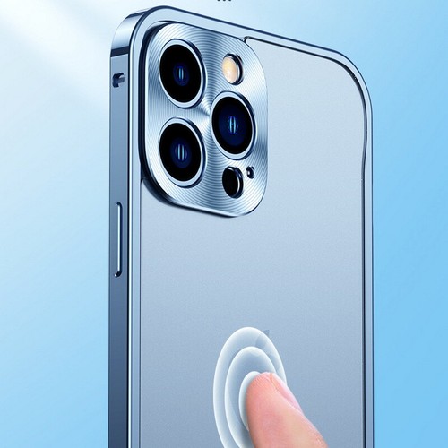 Etui na iPhone 15 14 16 Pro Max 13 12 Stop aluminium Metal Bumper Matowe etui - Zdjęcie 13 z 24
