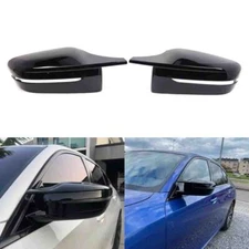 Gloss Black M Style Mirror Cover Caps For BMW G20 G21 2019+ G22 G23 G26 2020+