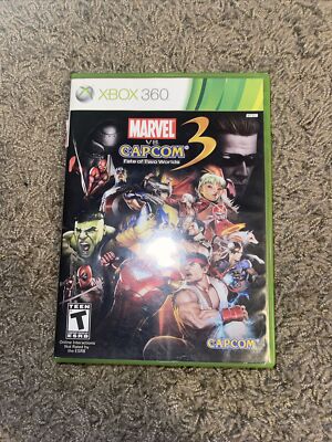 Marvel vs. Capcom 3: Fate of Two Worlds (Microsoft Xbox 360, 2011)