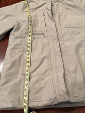 Land's End Women's Squall Waterproof Insulated Winter Parka L 14 - 16 Taupe