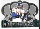 CRIS CARTER 2000 PACIFIC CROWN ROYALE DIE-CUT 54 MINNESOTA VIKINGS HOF