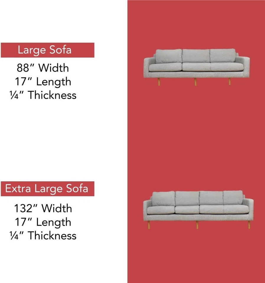 Deluxe Extra Thick Sagging Furniture Cushion Support Insert Seat Saver Improved - Imagem 3 de 4