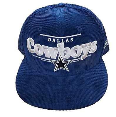 DALLAS COWBOYS NFL NEW ERA 9FIFTY BASIC LOGO CORDUROY SNAPBACK HAT