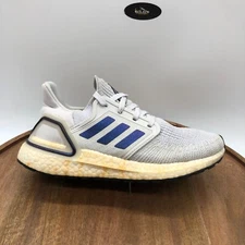 Adidas Womens Ultra Boost 20 EG0715 White NASA Running Shoes Sneakers Size 6